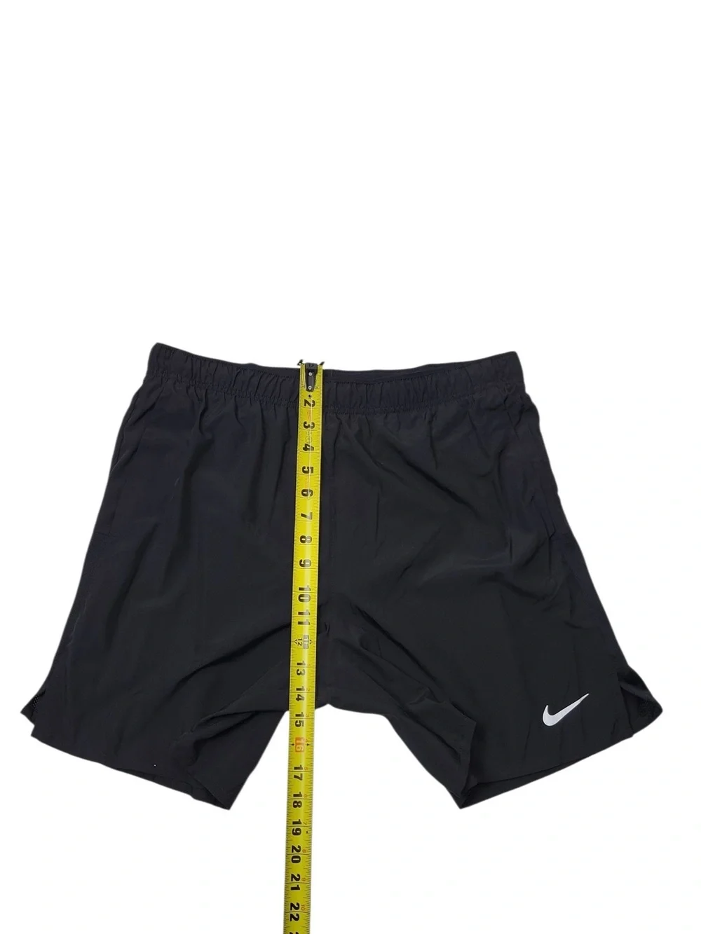 Nike Dri Fit Men’s Black Athletic Training Brief Lined Running Shorts Size Large